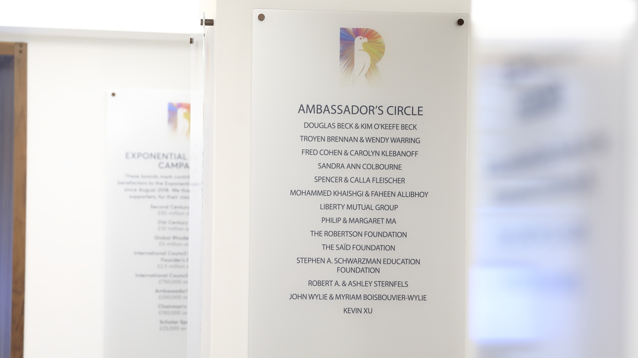 A selection of our Ambassador's Circle level donors