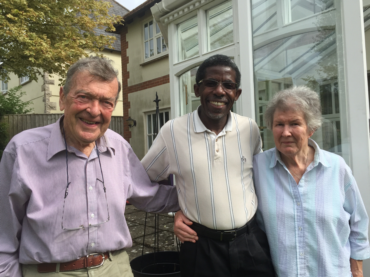 My DPhil Mentor – Professor John Ledingham and Wife Elaine Ledingham 2017
