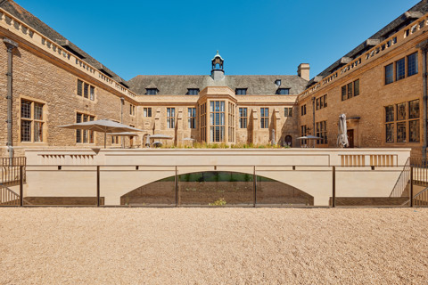 Historic renovation and expansion of Rhodes House completed
