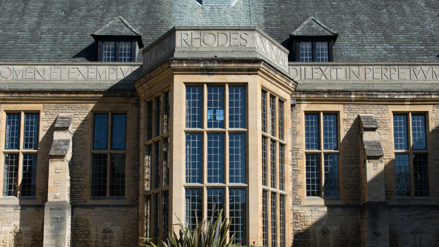 Rhodes House Courtyard before Big Build